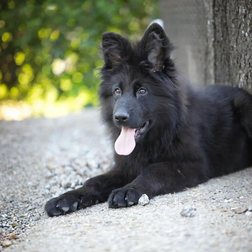 German Shepherd puppy care image for Royal Tribes K9 educational content 0284