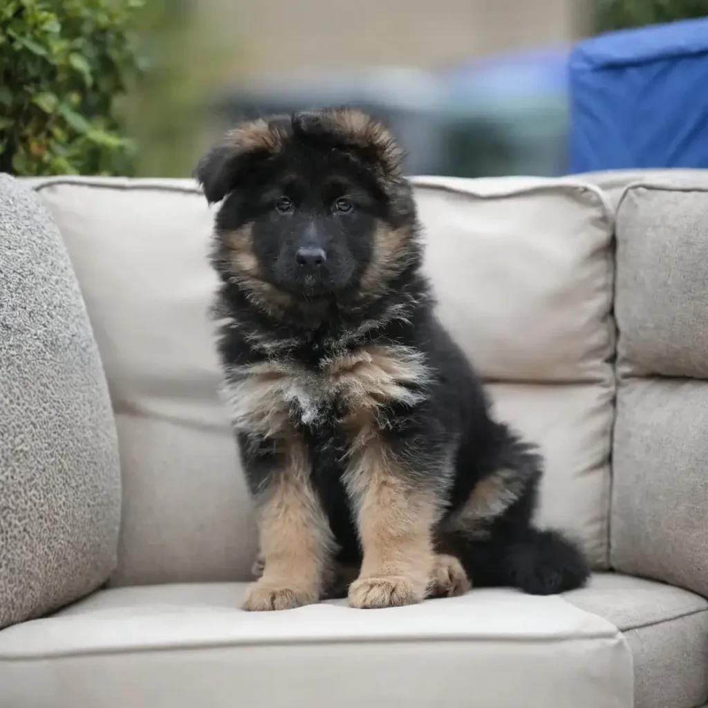 Fancy RTK9 Team ( Female ) Black and Red Long Coat German Shepherd Puppy gallery image 02 by Royal Tribes K9