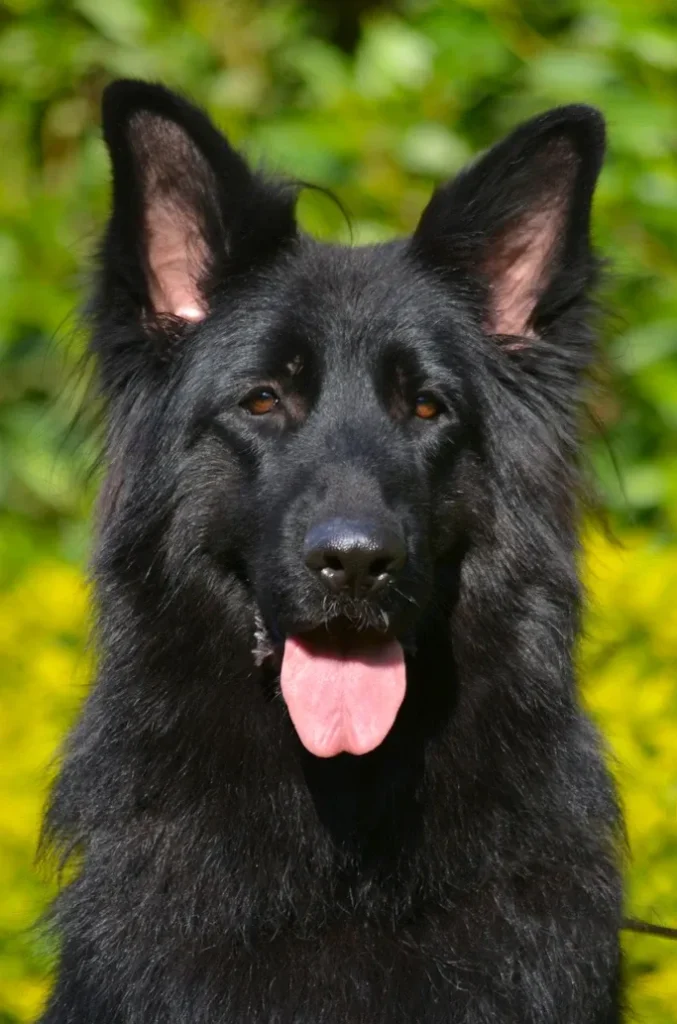 ORSA z Dolina Debow German Shepherd dam coat detail photo 03 for Royal Tribes K9 pedigree content in Redondo Beach