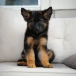 Kaiser RTK9 Team ( Male ) Black and Red Long Coat German Shepherd Puppy profile photo 01 by Royal Tribes K9