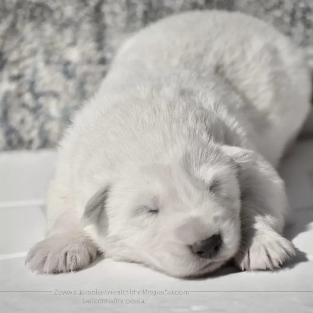 Magnus ( Male) Full White Long Coat German Shepherd Puppy profile photo 01 by Royal Tribes K9