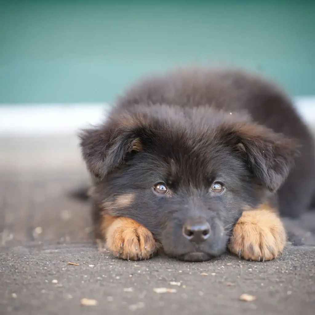 Kairo RTK9 Team ( Male ) Black and Red Long Coat German Shepherd Puppy profile photo 01 by Royal Tribes K9