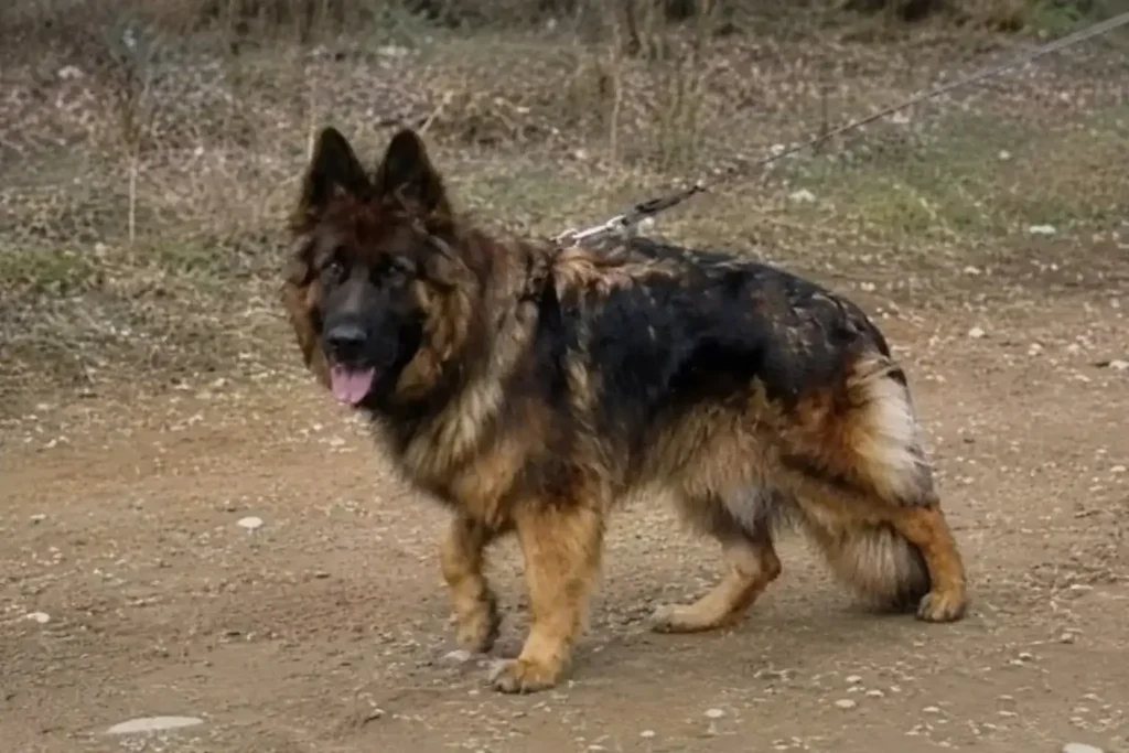 SALLY'S KINGDOM Sable German Shepherd dam, AKC DN78138201.